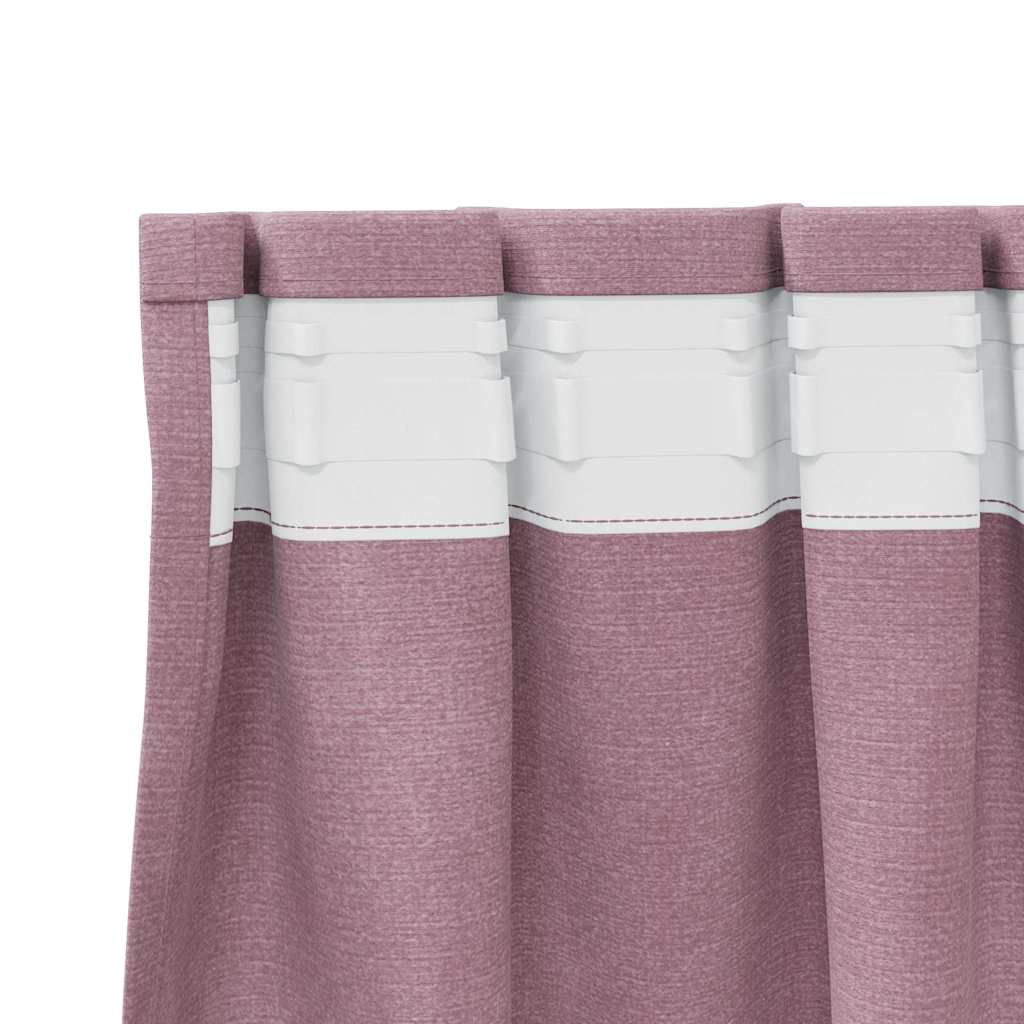 Verdunkelungsvorhänge 2 pcs Schwarz 140 x 140 cm Samt