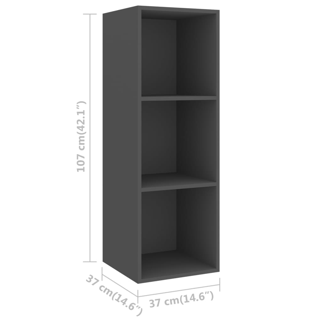 4-tlg. TV-Schrank-Set Weiß Holzwerkstoff