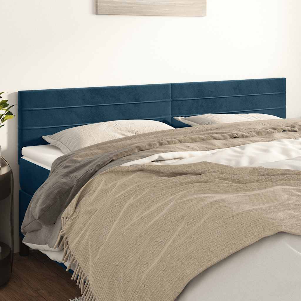 Kopfteil Hellgrau 80x5x118/128 cm Samt