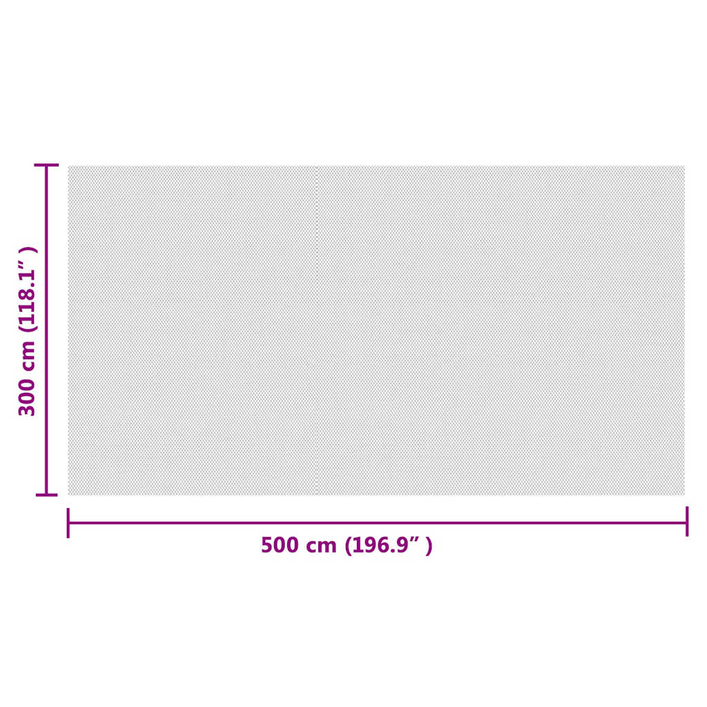 Insektennetz Weiß 2 x 5 m Polyethylen