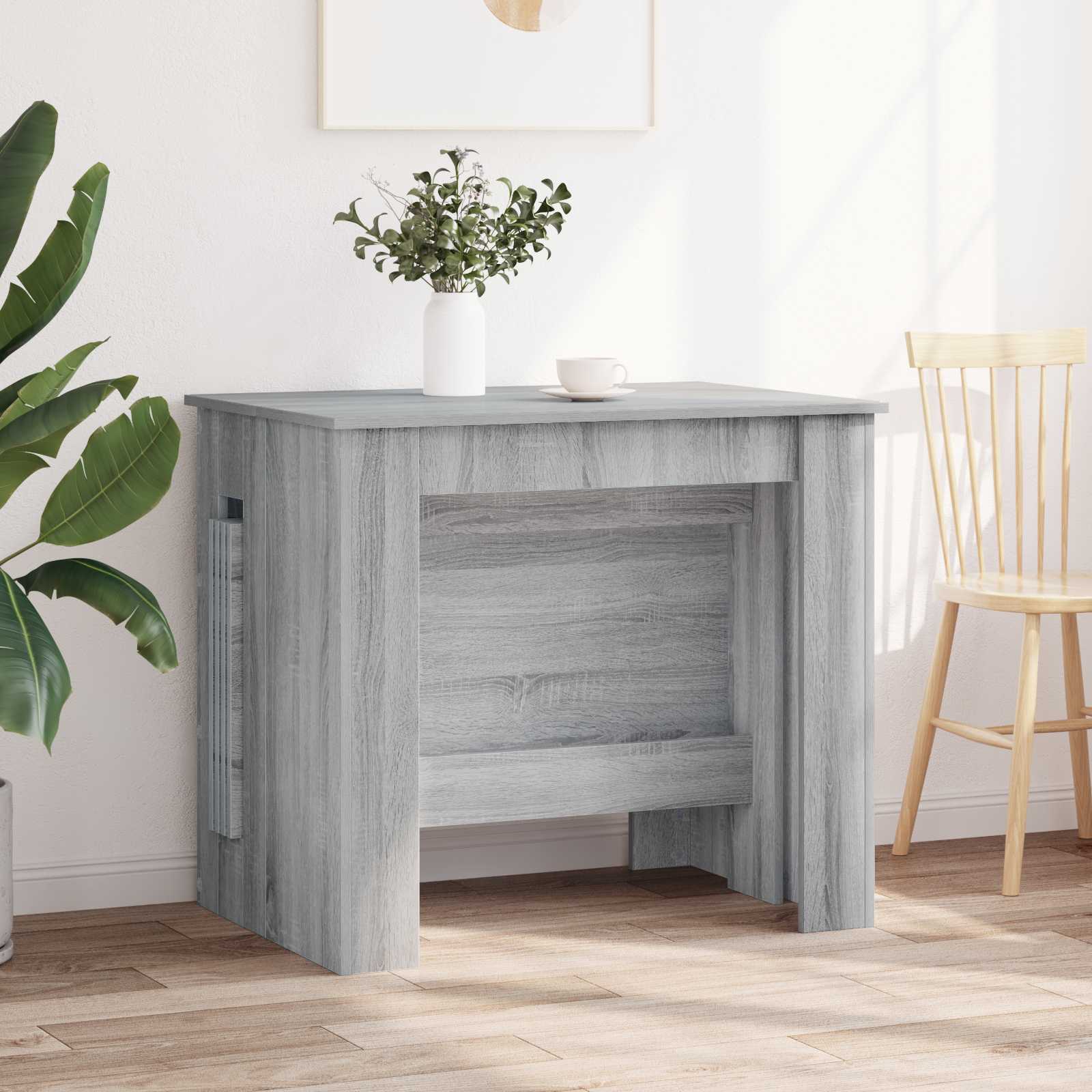 Esstisch 180 x 85 x 75 cm Holzwerkstoff Schwarze Eiche