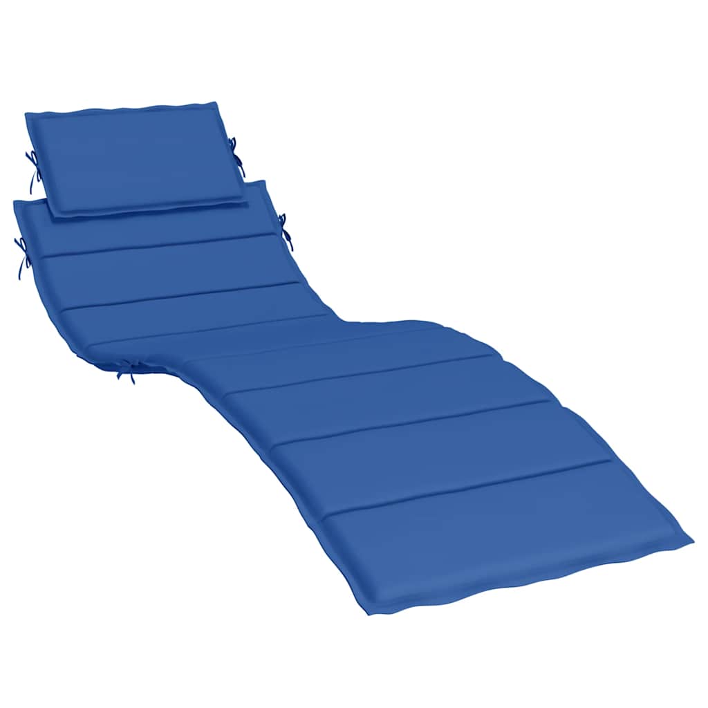 Sonnenliegen-Auflage Grau 186x58x4 cm Oxford-Gewebe