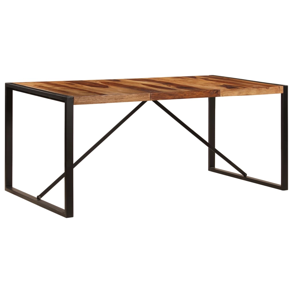 Esstisch 220x100x75 cm Massivholz Akazie