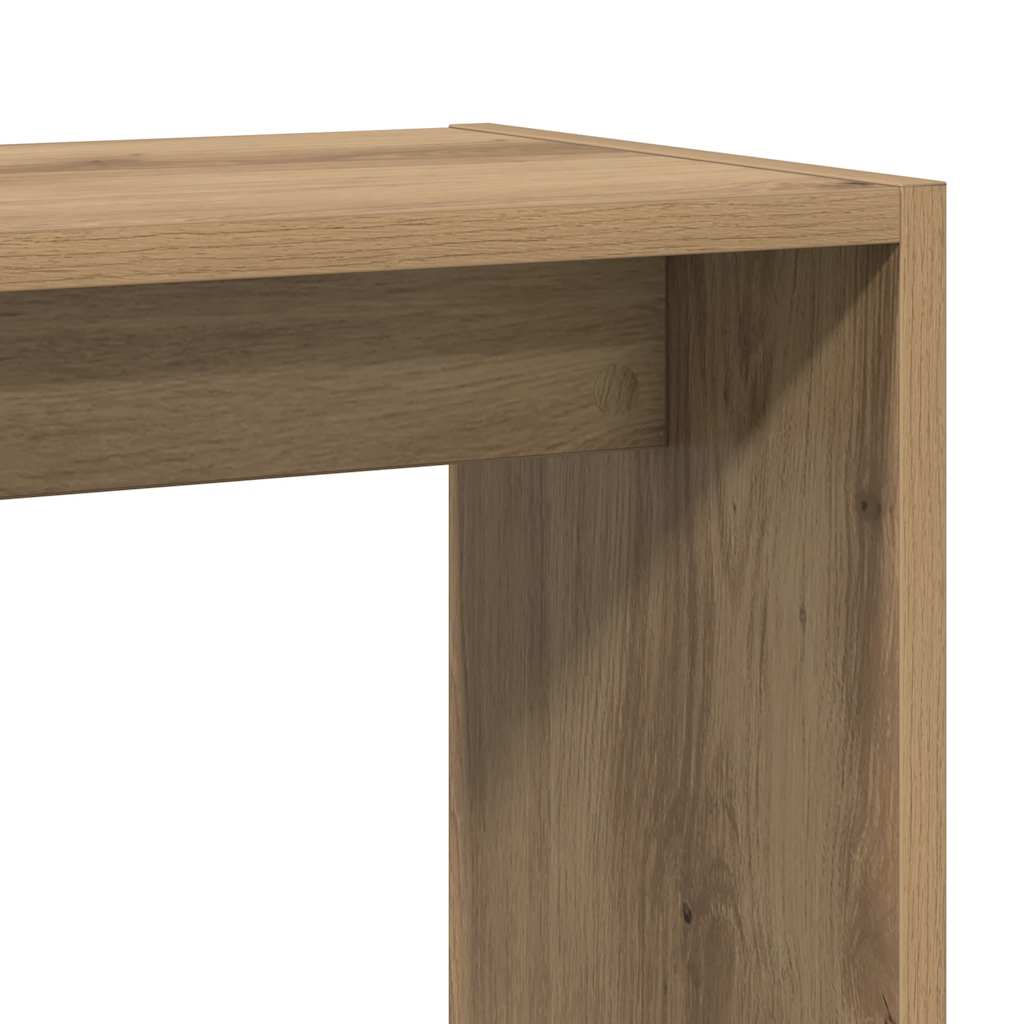 Beistelltisch Weiß 50x26x50 cm Holzwerkstoff