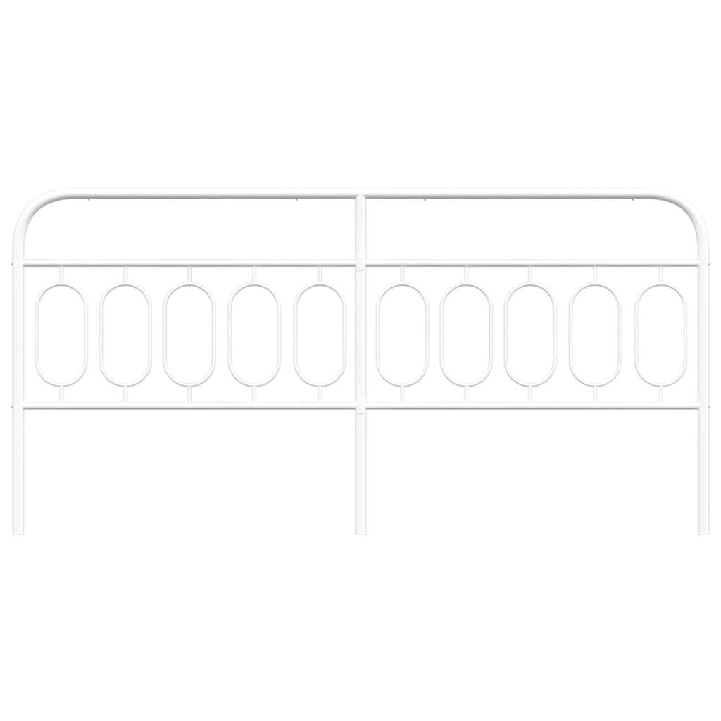 Ersatz-Kopfteil Metall Schwarz 75 cm