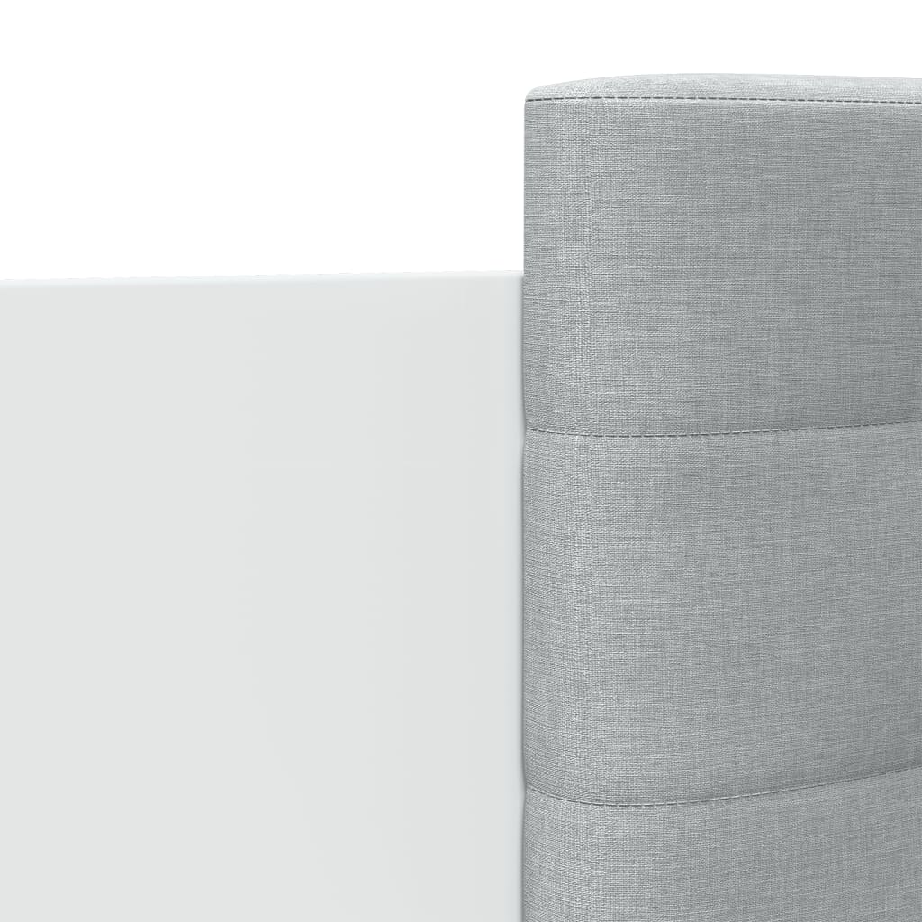 Bettgestell mit Kopfteil Grau Sonoma 180x200 cm Holzwerkstoff