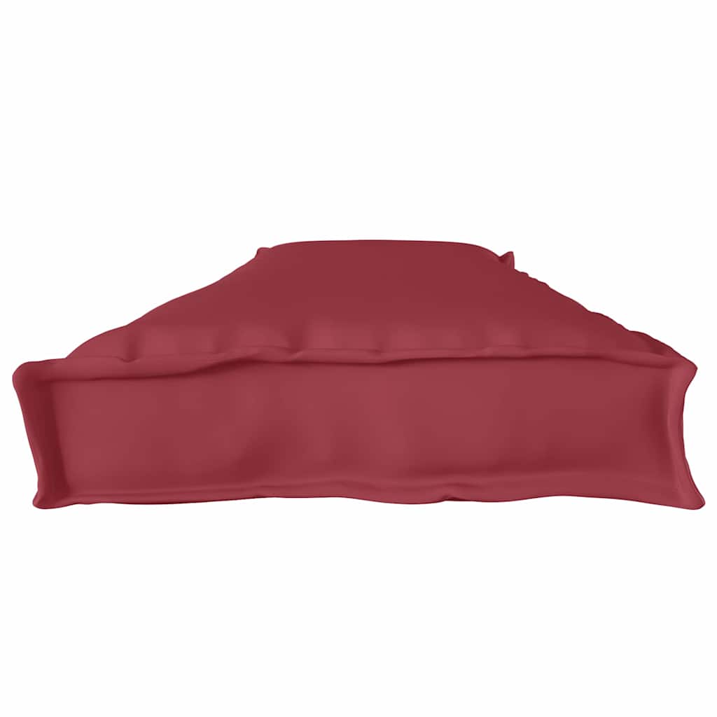 Palettenkissen Anthrazit 180 x 40 x 8 cm Oxford-Stoff