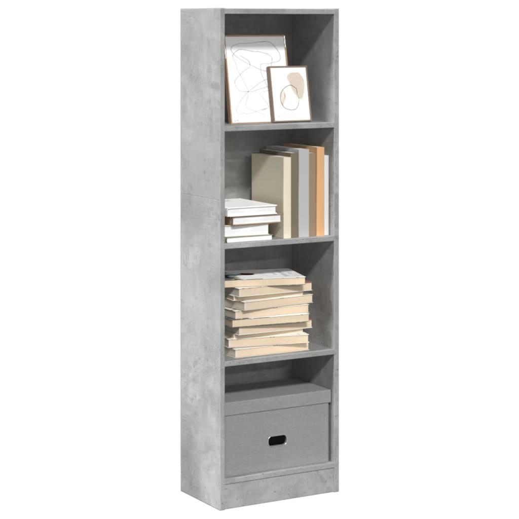 Bücherregal Weiß 40x24x75 cm Holzwerkstoff