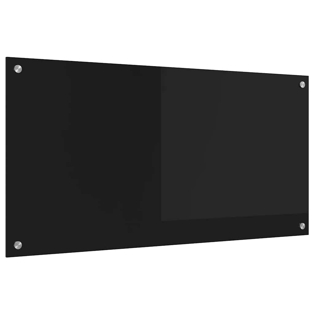 Küchenrückwand 2 pcs Weiß 70 x 40 cm Gehärtetes Glas