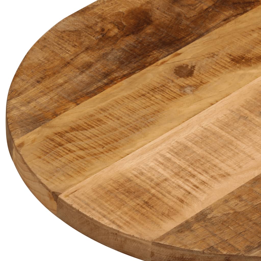 Tischplatte 110x40x2,5 cm Oval Massivholz Mango