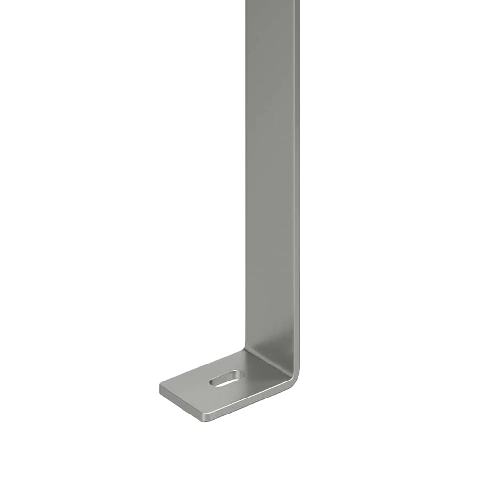 Kaminhaube Silber 40 x 40 x 37,5 cm Edelstahl