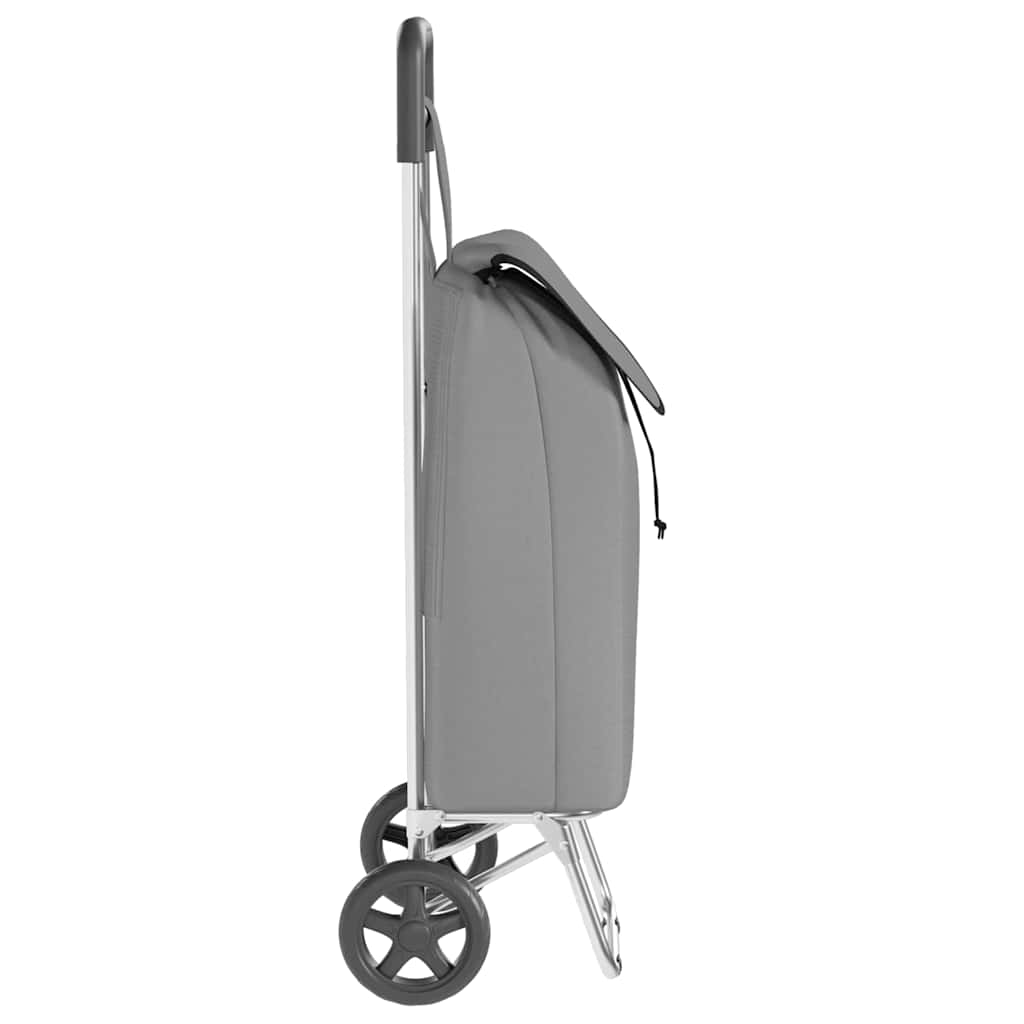 Einkaufswagen Grau 35 x 28 x 92 cm Oxford-stoff