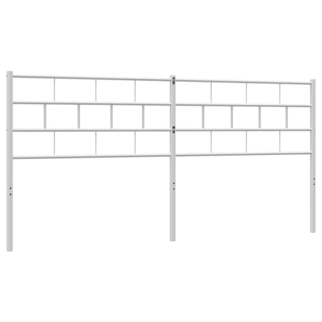 Ersatz-Kopfteil Metall Schwarz 100 cm