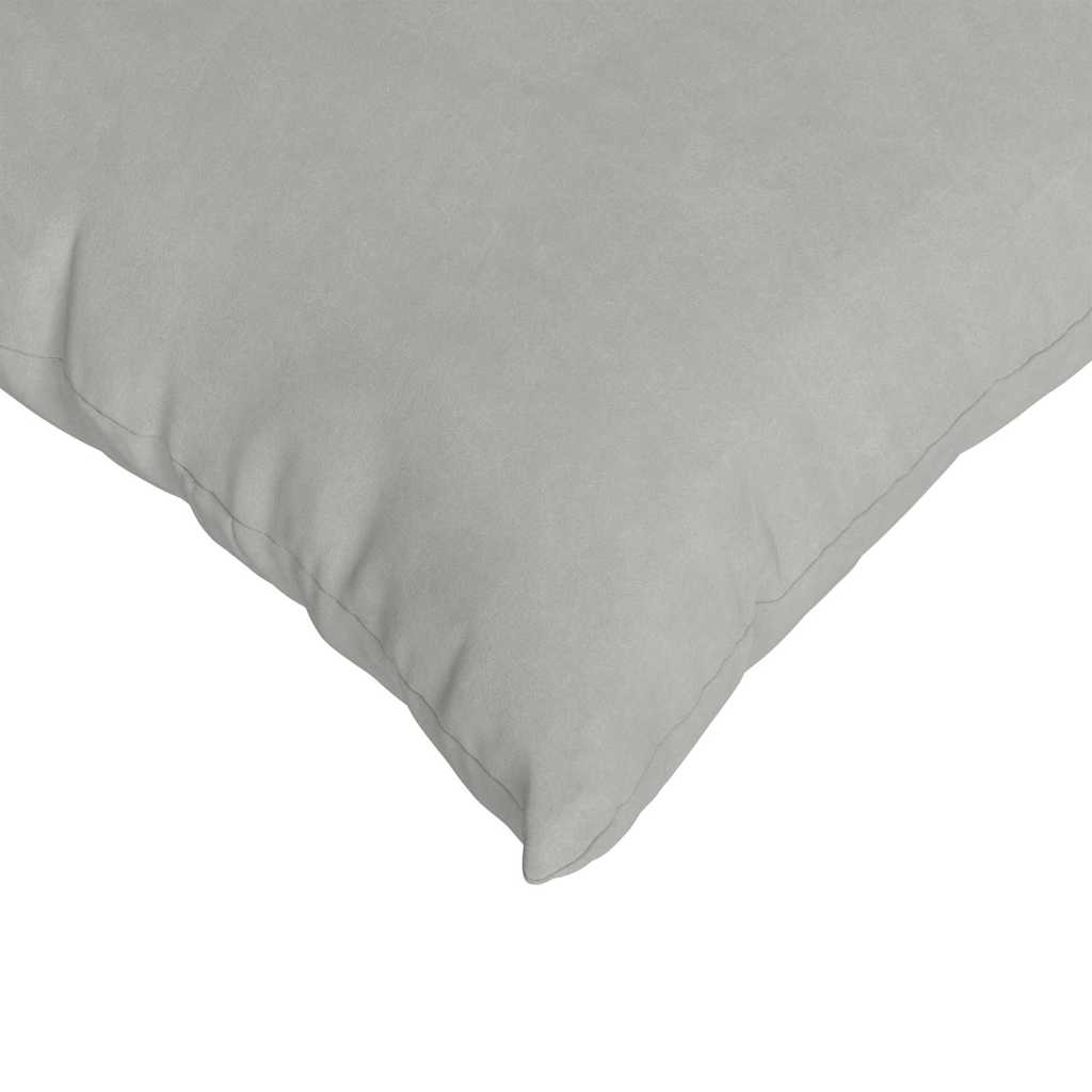 Sofakissen 2 Stück Taupe 50 x 30 cm Stoff