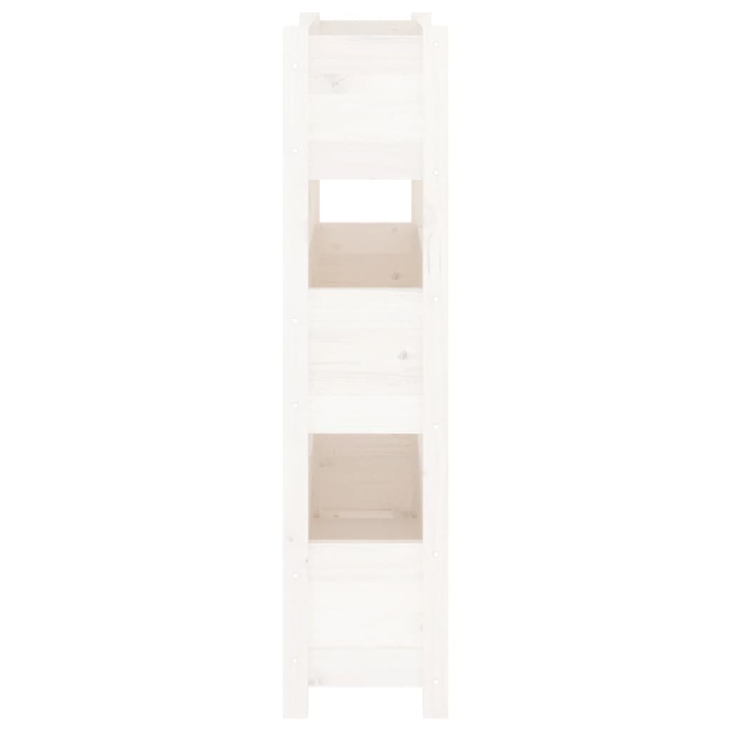 Pflanzkübel 112x25x104,5 cm Massivholz Kiefer