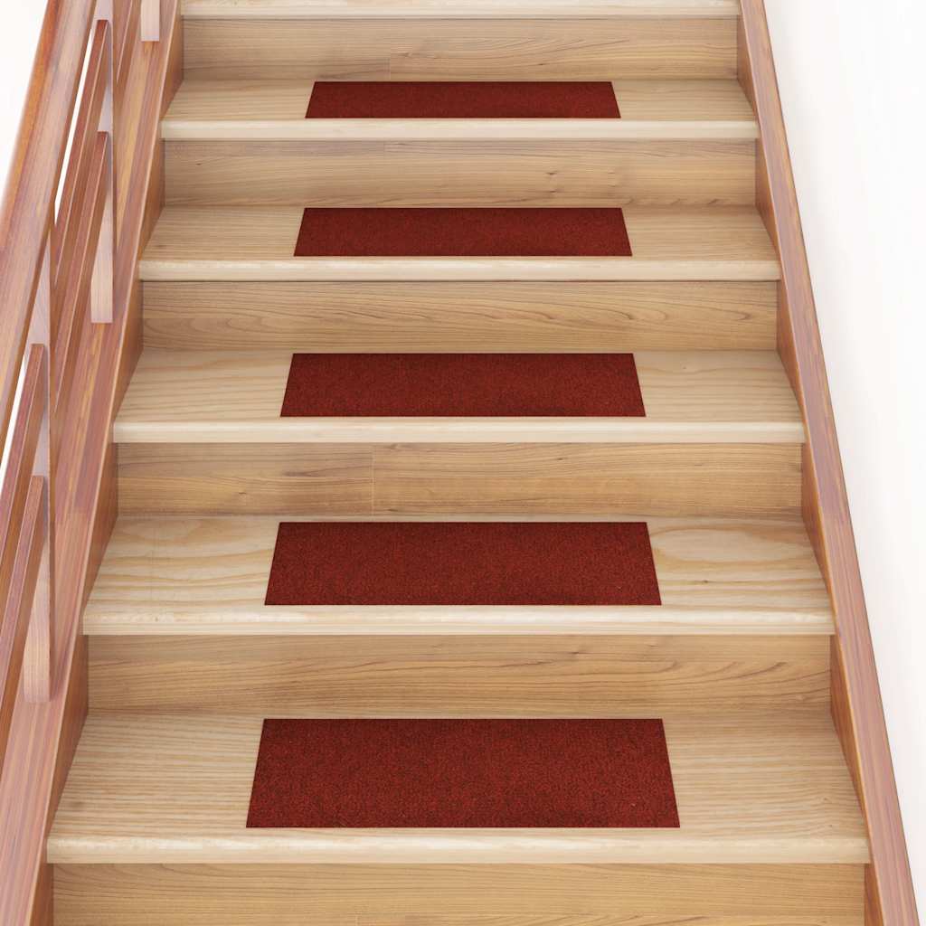 Stufenmatten Selbstklebend 15 Stk. 60x25 cm Hellbraun Rechteckig