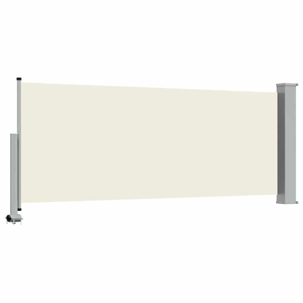 Seitenmarkise 60 x 300 cm 100% Polyester Eisen Stahl