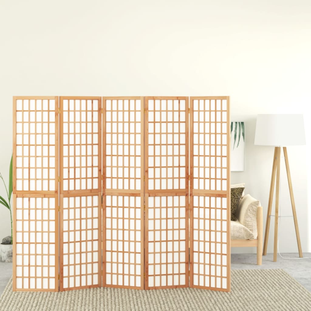 3-tlg. Paravent Japanischer Stil Faltbar 120x170 cm Schwarz