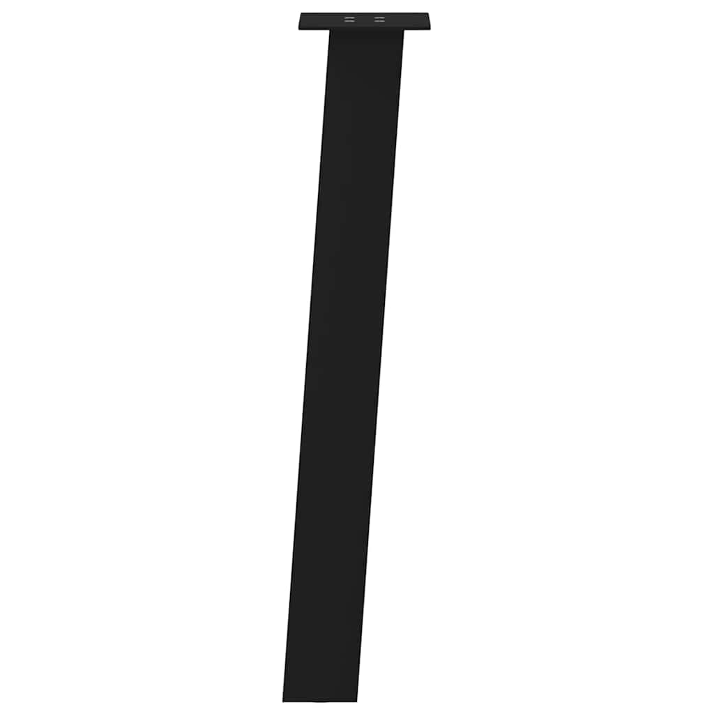 Couchtischbeine 4 Stk. Schwarz 30 cm Stahl