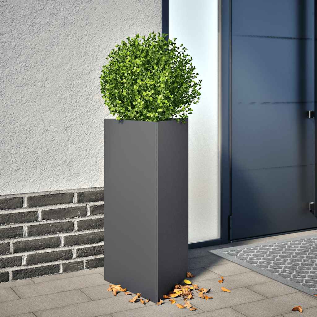 Pflanzkübel 30x26x75 cm Cortenstahl