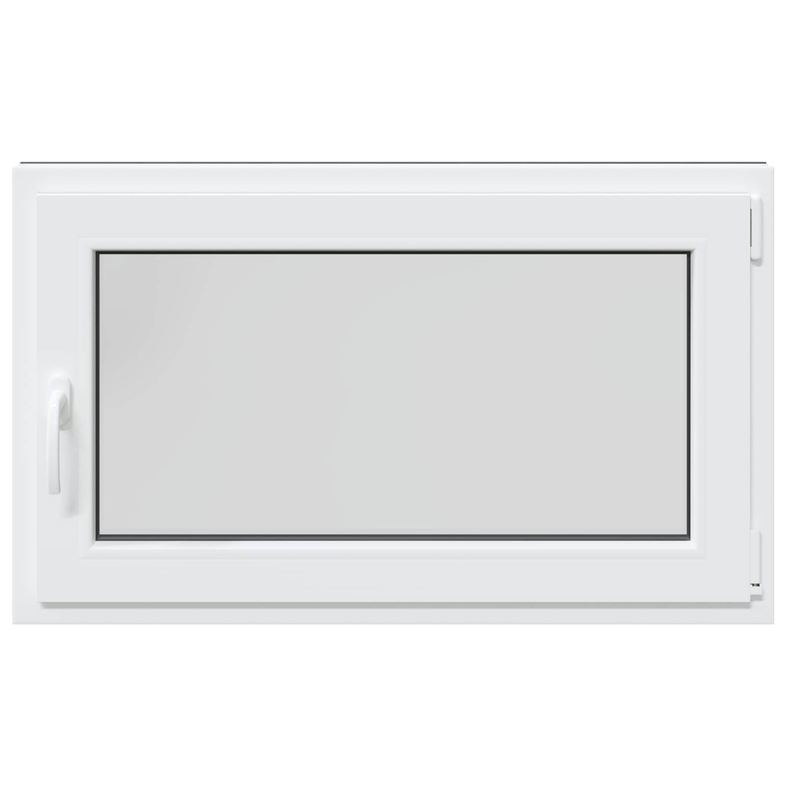 Kellerfenster RISOR 50 x 50 cm PVC und Glas Weiß