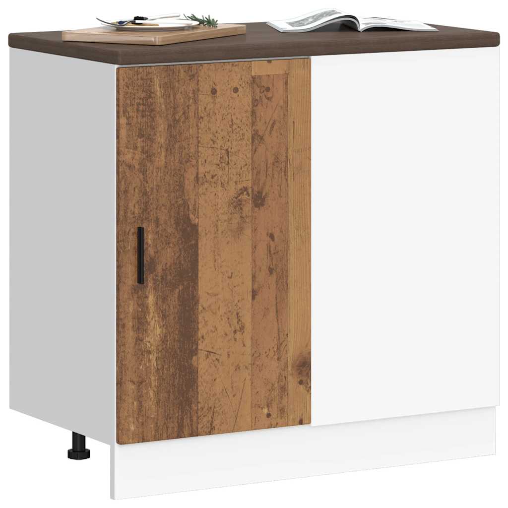 Unterschrank Lyon Weiß 60x46x81,5 cm Holzwerkstoff