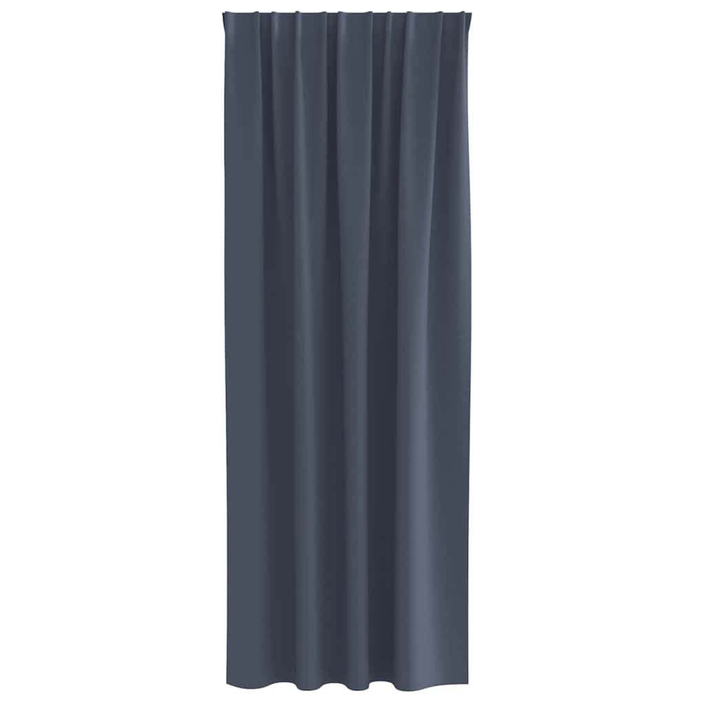 Verdunkelungs-Vorhänge mit Ringen 2 pcs Beige 140 x 140 cm