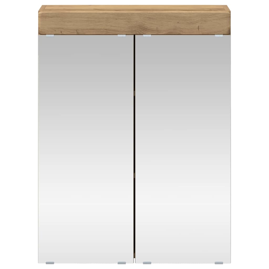 Badezimmermöbel-Set TULUM 2 pcs Weiß 60 x 34 x 63 cm