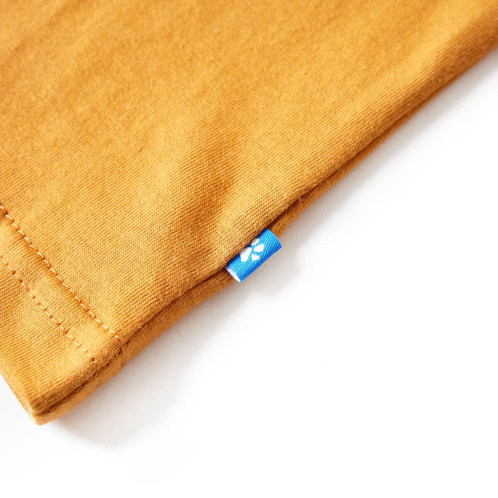 Kinder-Langarmshirt Dunkelrot 116