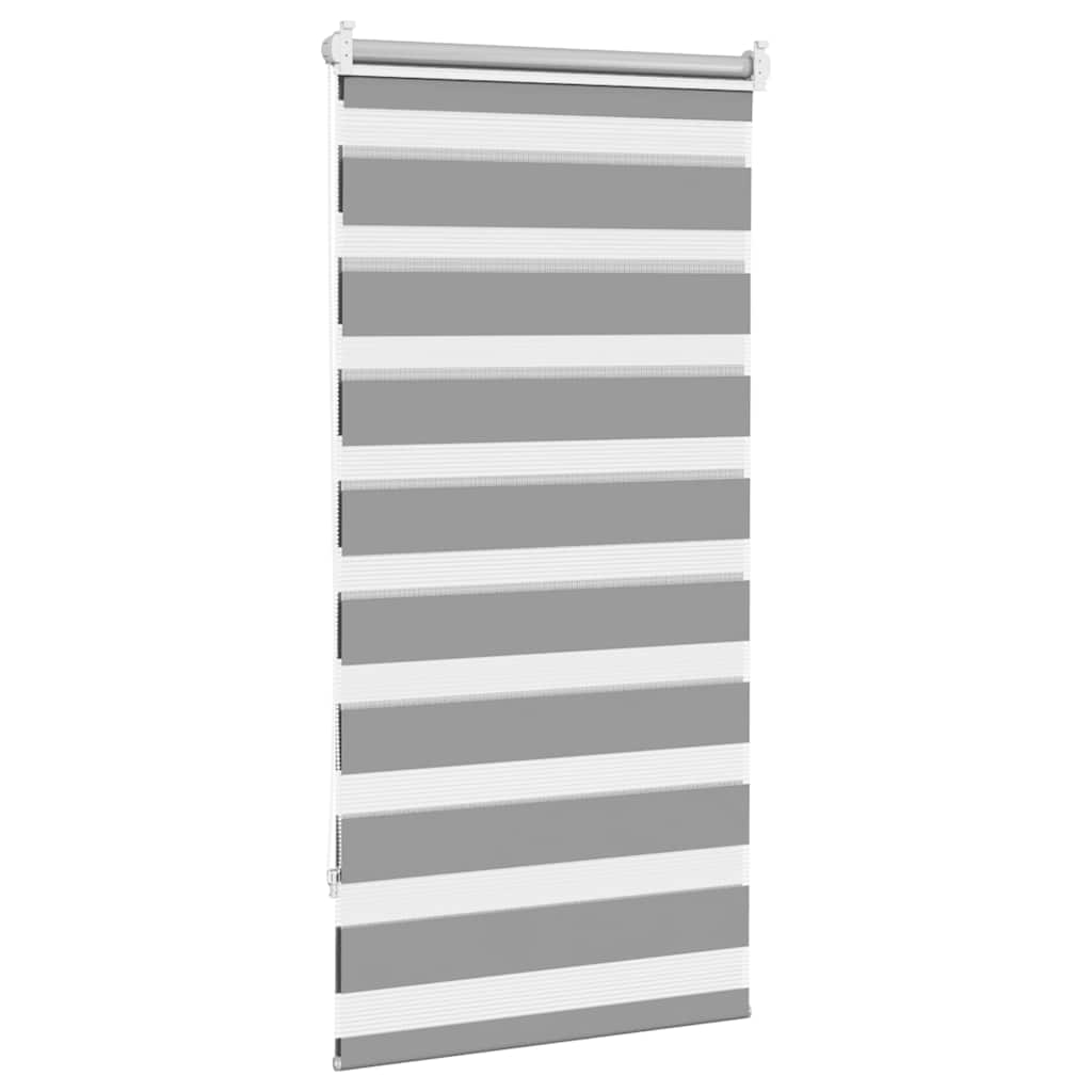 Zebra-Rollo 40,9 x 100 cm, Stoffbreite 36,7 cm, Weiß