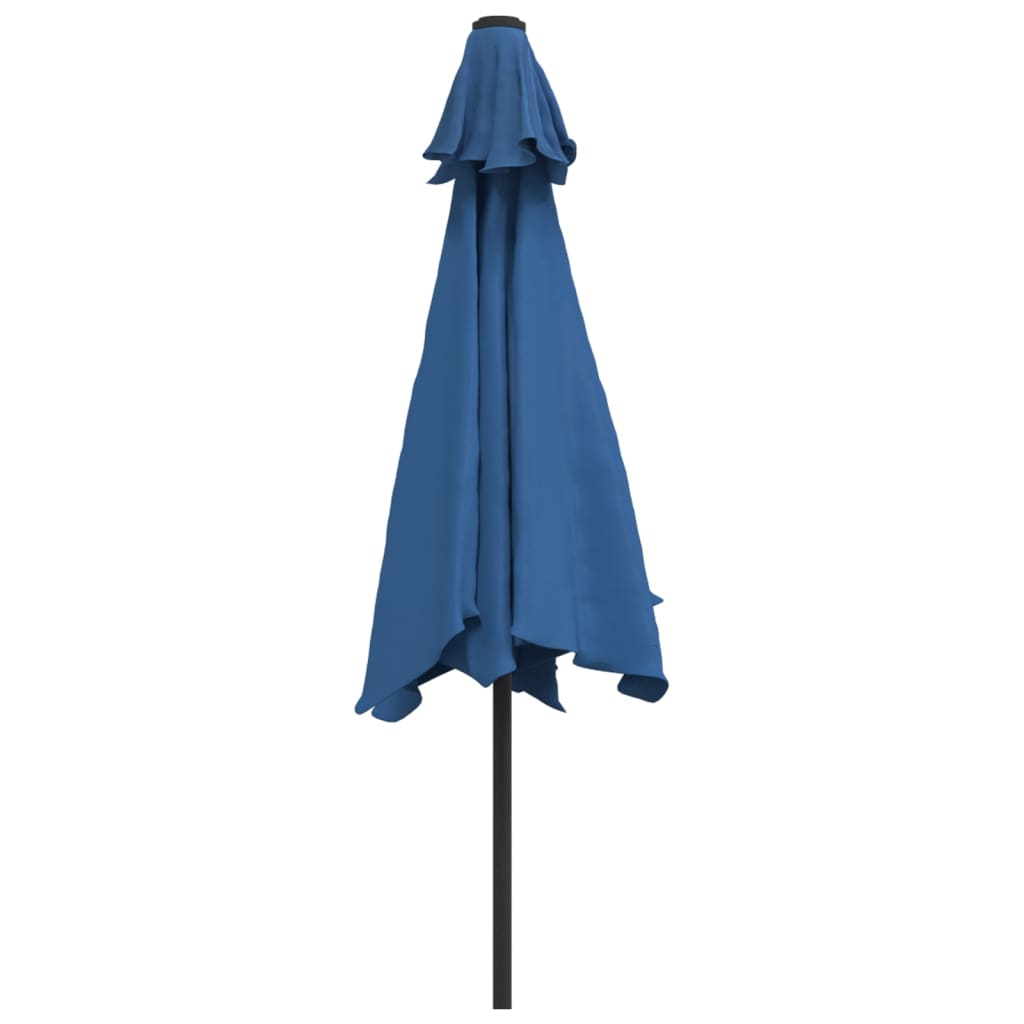 Sonnenschirm mit Metall-Mast 300 cm Bordeauxrot