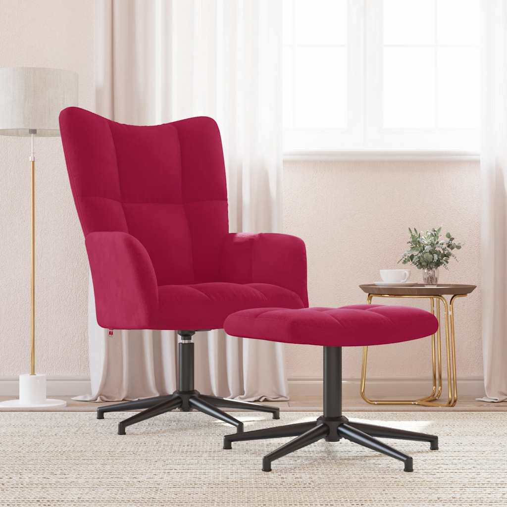 Relaxsessel Dunkelgrau Samt
