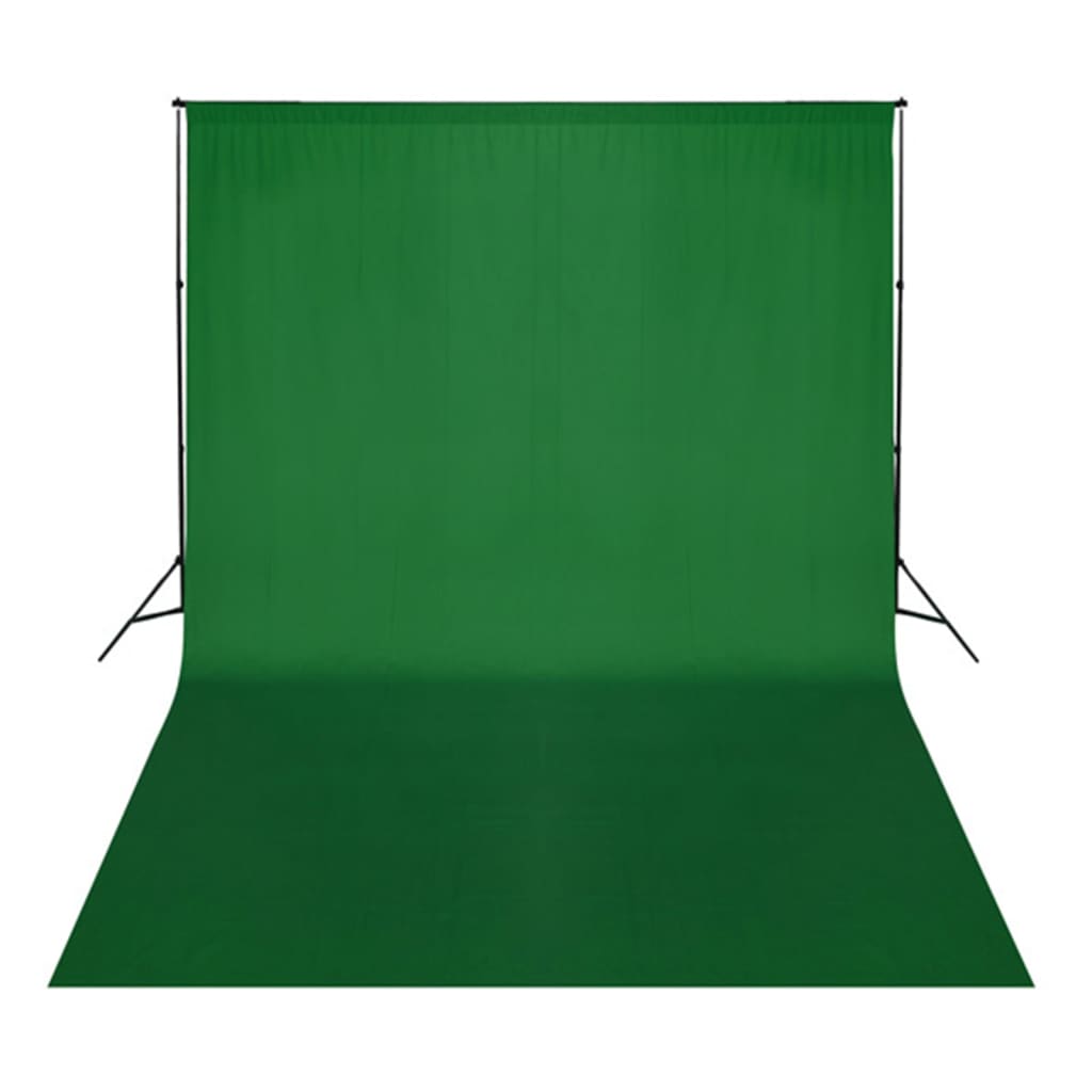 Fotostudio-Set mit Leuchten, Schirmen, Hintergrund, Reflektor