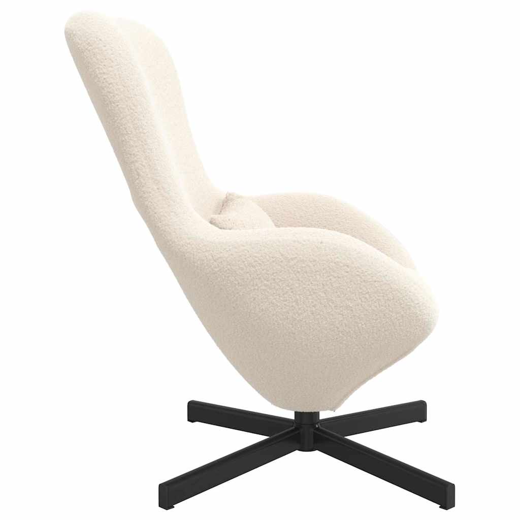 Eiersessel Hellgrau 63 x 73 x 90 cm Stoff