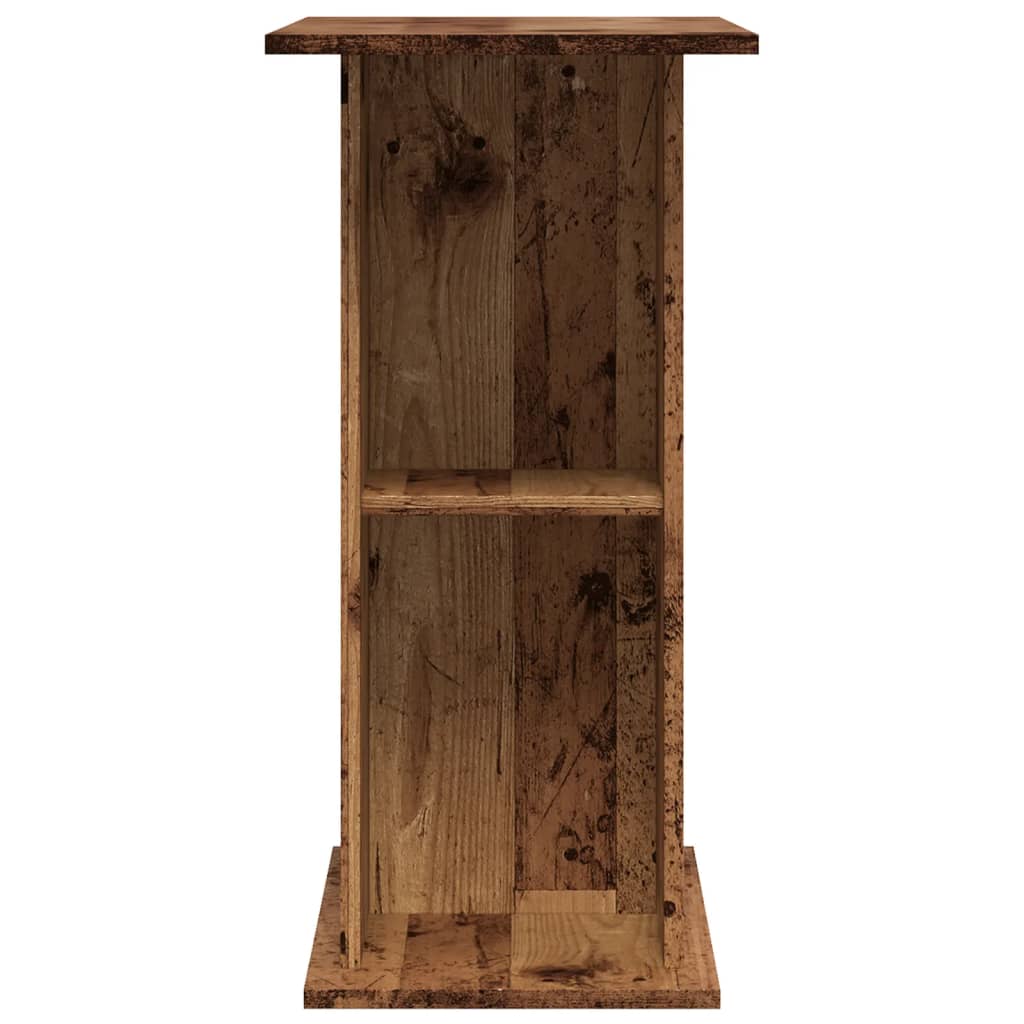 Aquariumständer Weiß 60,5x36x72,5 cm Holzwerkstoff