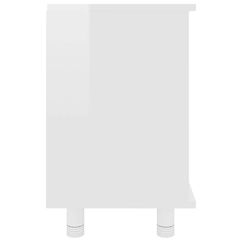 Badezimmerschrank Weiß 60x32x53,5 cm Holzwerkstoff