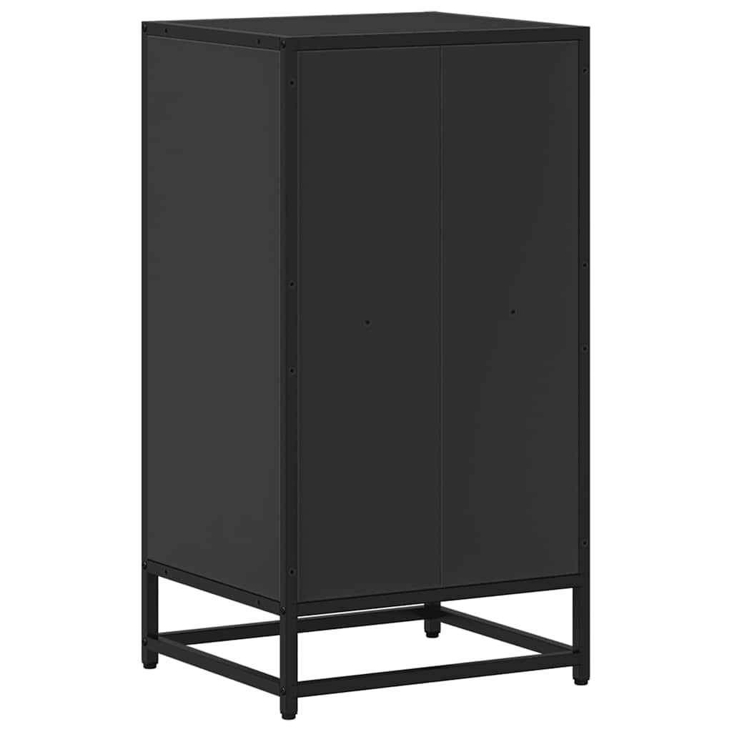 Bücherregal Schwarz 60x35x139 cm Holzwerkstoff