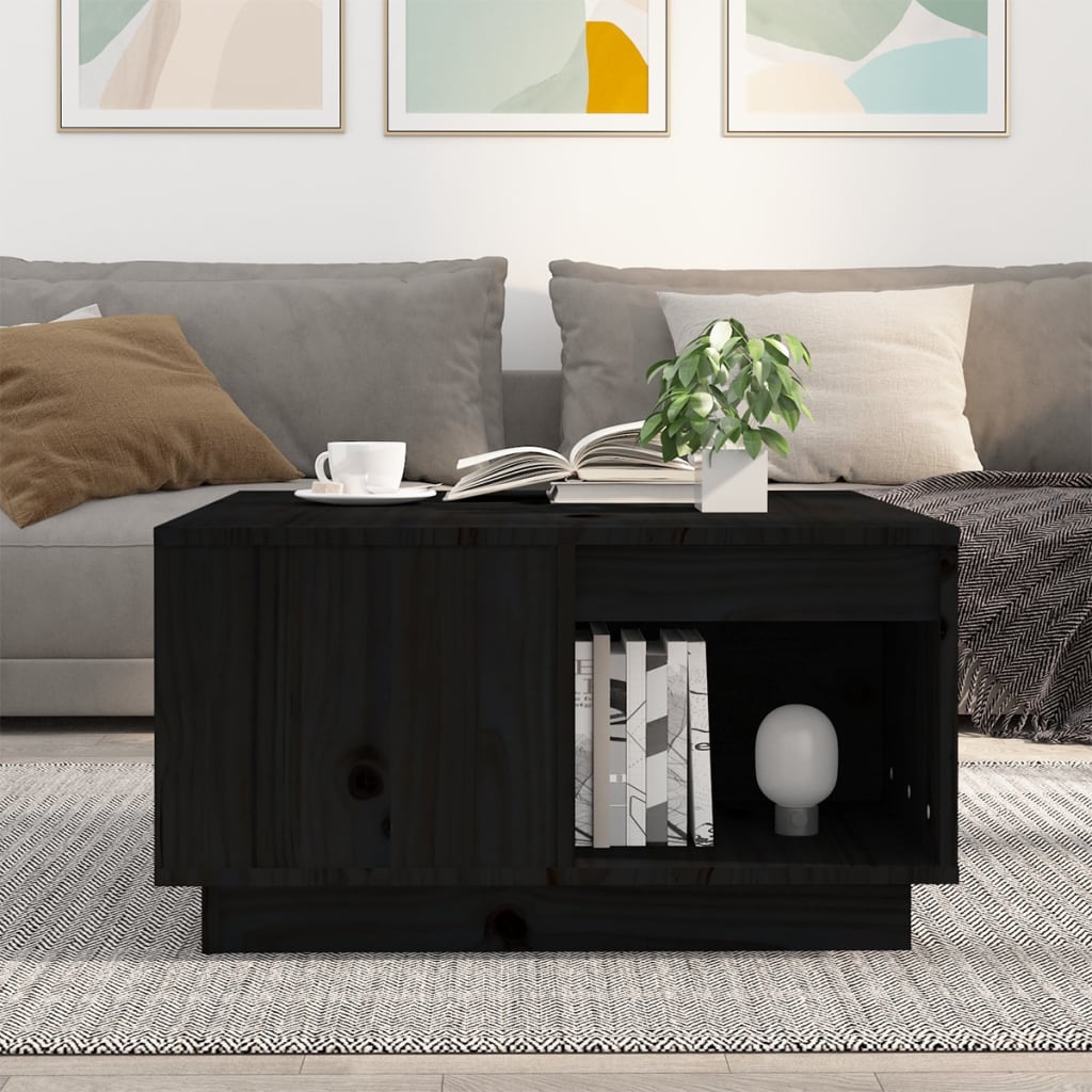 Couchtisch 100x101x40,5 cm Massivholz Kiefer