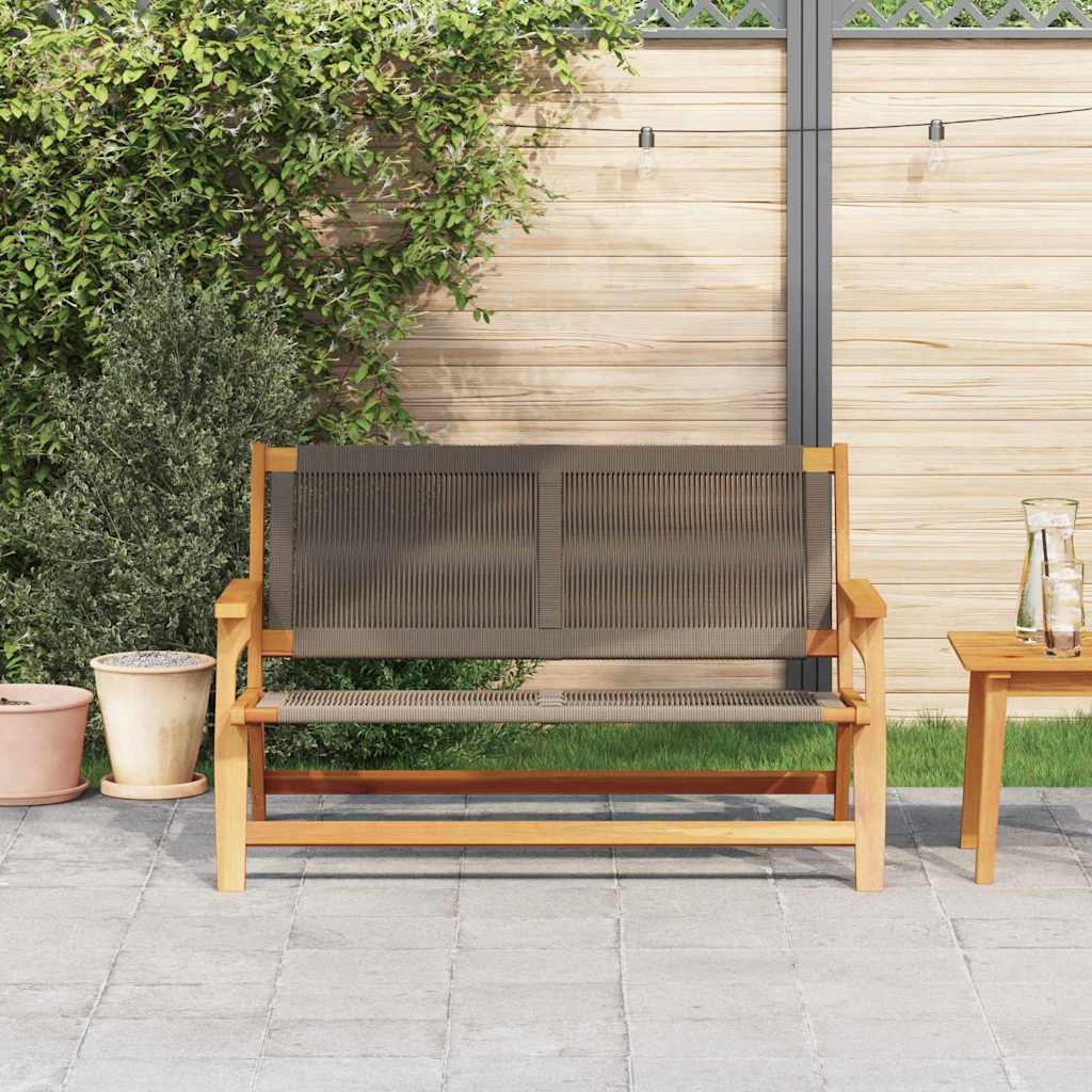 gartenmöbel Schwarz 122 x 78 x 73 cm Massivholz Akazie