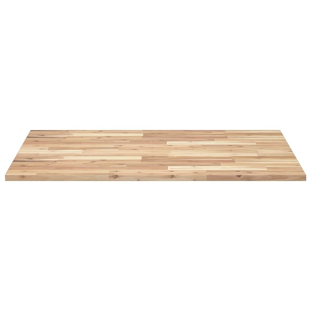 Tischplatte Rechteckig 60x50x2 cm Massivholz Akazie