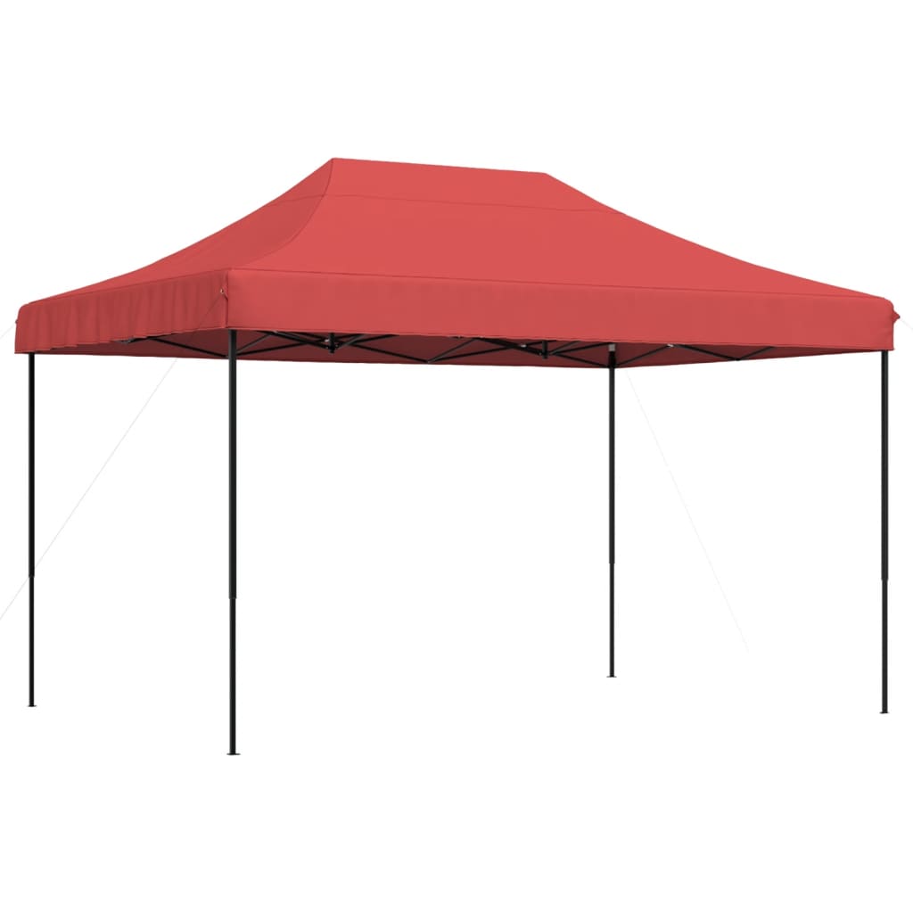 Partyzelt Faltbar Pop-Up Beige 410x279x315 cm
