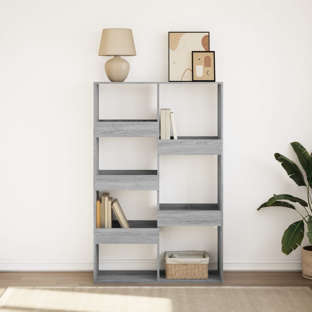 Bücherregal Weiß 100x33x135 cm Holzwerkstoff