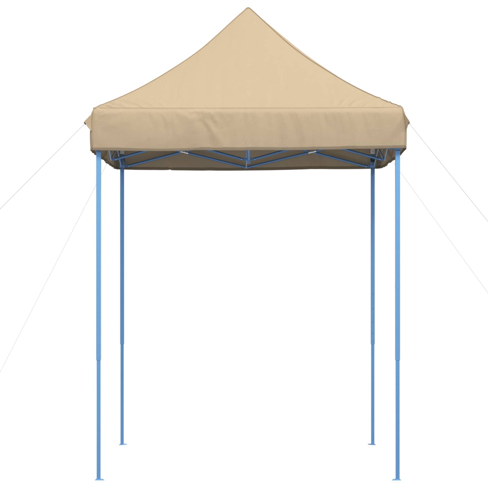 Partyzelt Faltbar Pop-Up Schwarz 200x200x306 cm