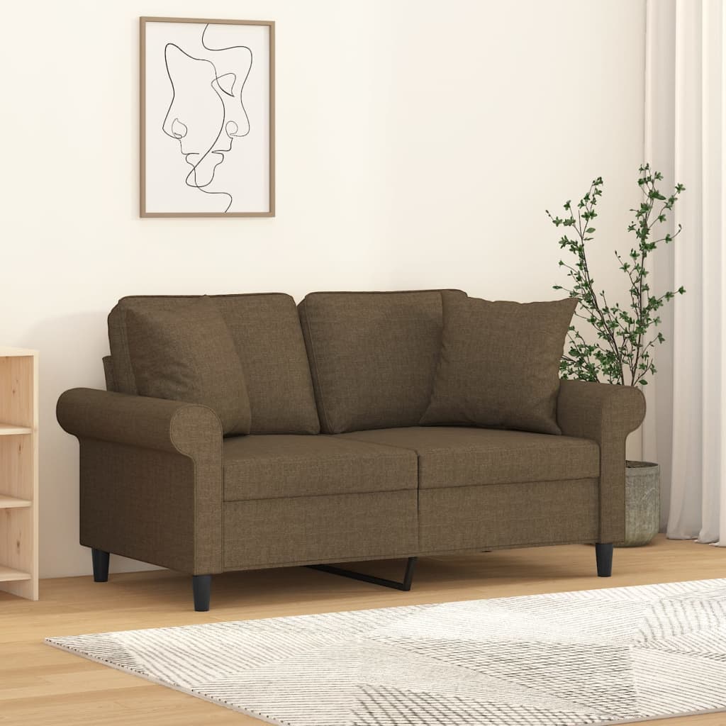 Zierkissen 2 Stk. Hellgrau 40x40 cm Stoff