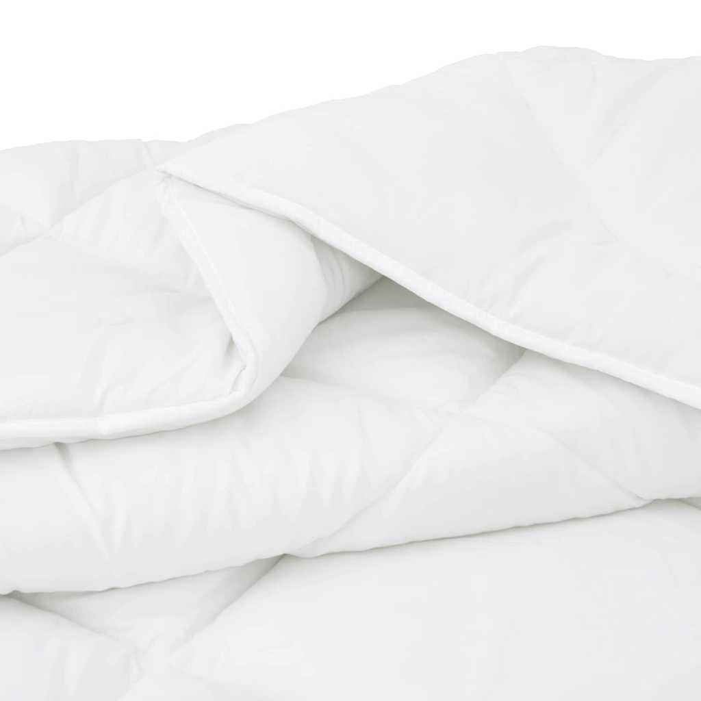 Winterbettdecke Weiß 200 x 135 x 5 cm Polyester