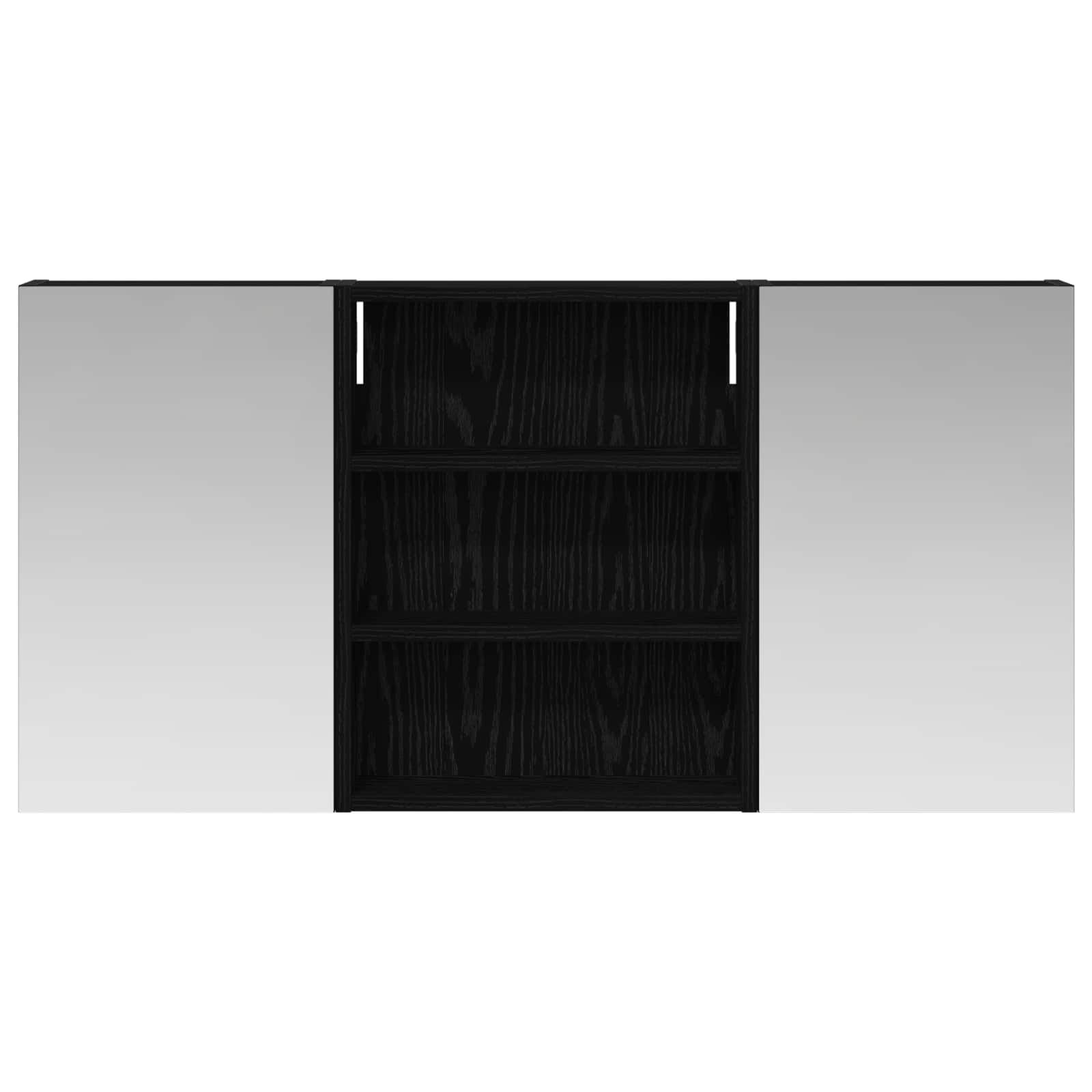 Badezimmerschrank-Set 3 pcs 80 x 10,5 x 50 cm Holzwerkstoff