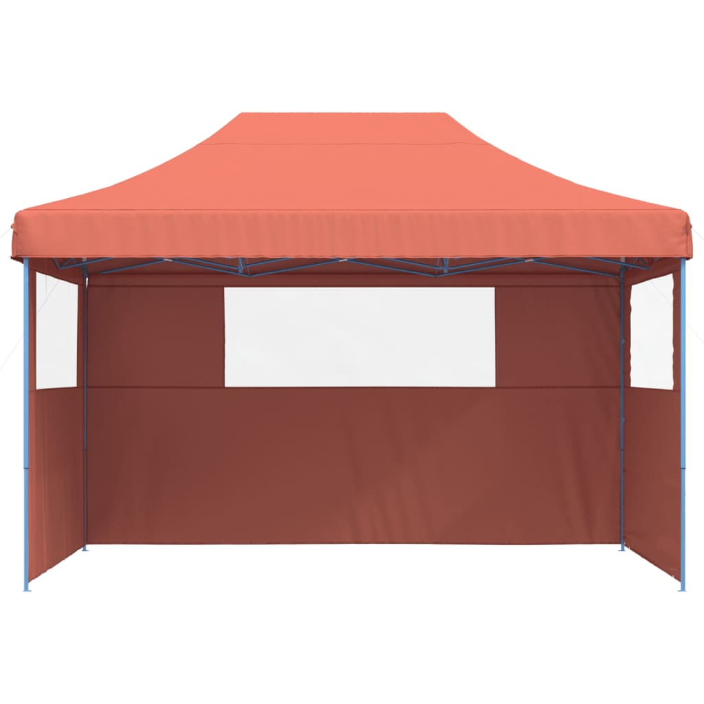 Partyzelt Faltbar Pop-Up Beige 410x279x315 cm