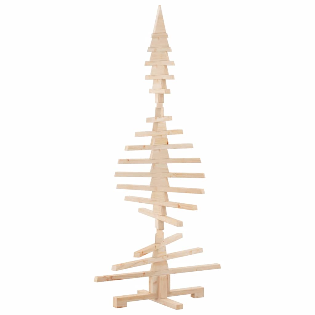 Weihnachtsbaum Holz zum Schmücken 60 cm Massivholz Kiefer