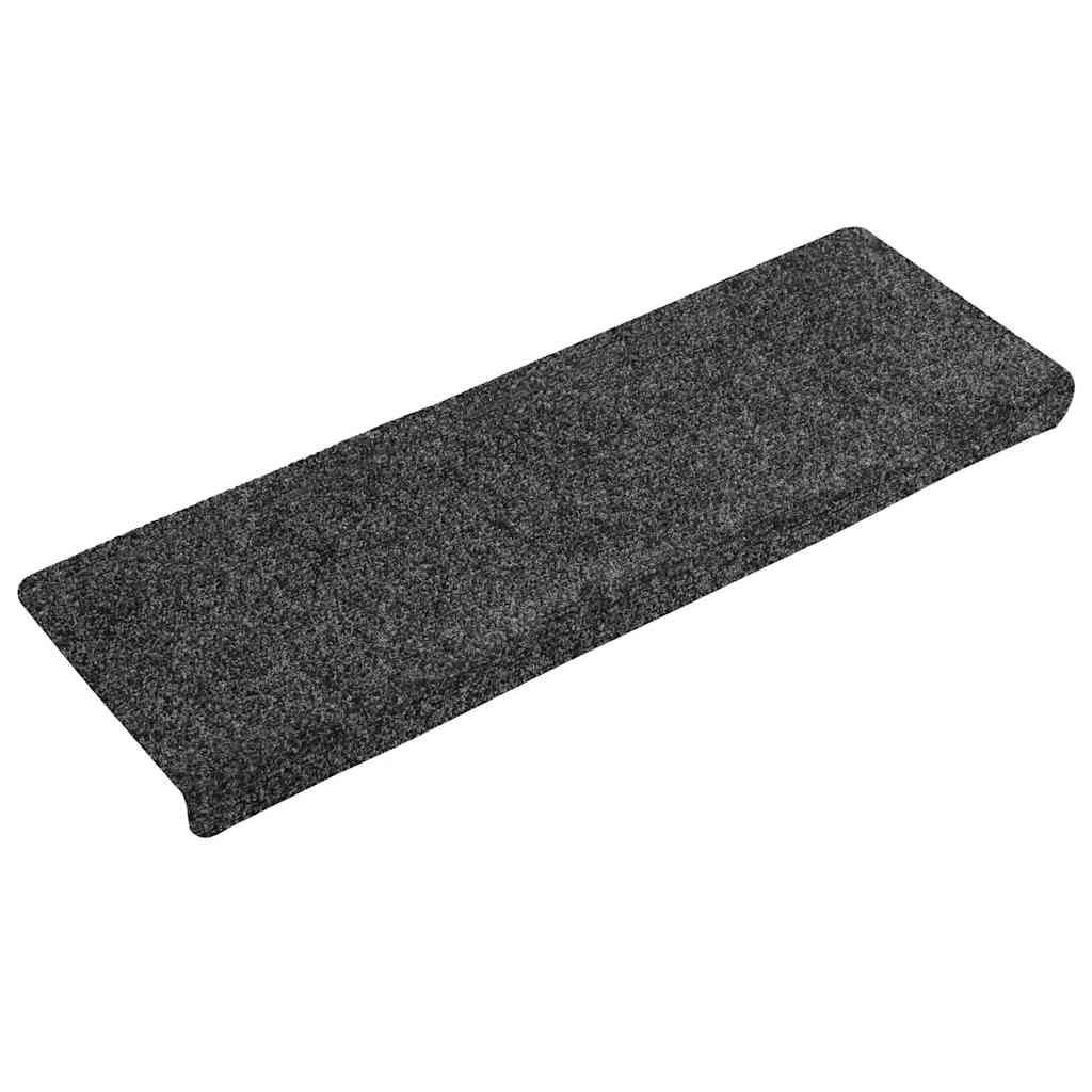 Stufenmatten Selbstklebend 15 Stk. 65x21x4 cm Hellbraun Rechteckiger Rand