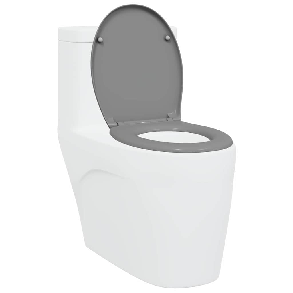Toilettensitz Anthrazit 47 x 37 x 4 cm Duroplast